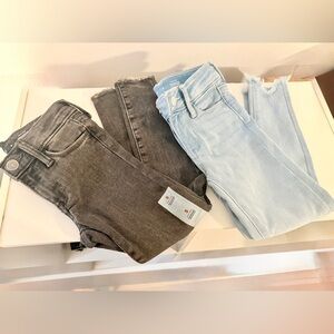 Old Navy Kids Jeans in Black and Light Blue